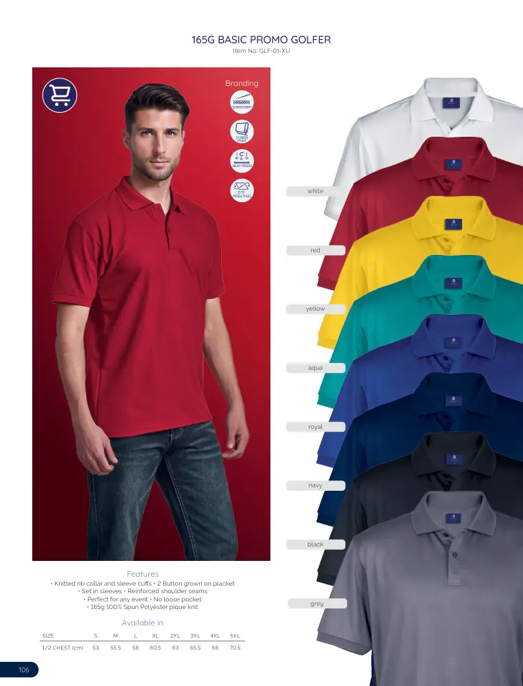 165G Basic Promo Golfer GLF-01-XU