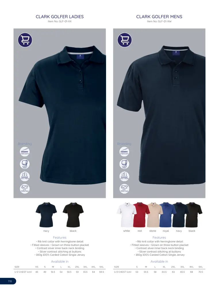 Clark Golfer Ladies GLF-01-XX