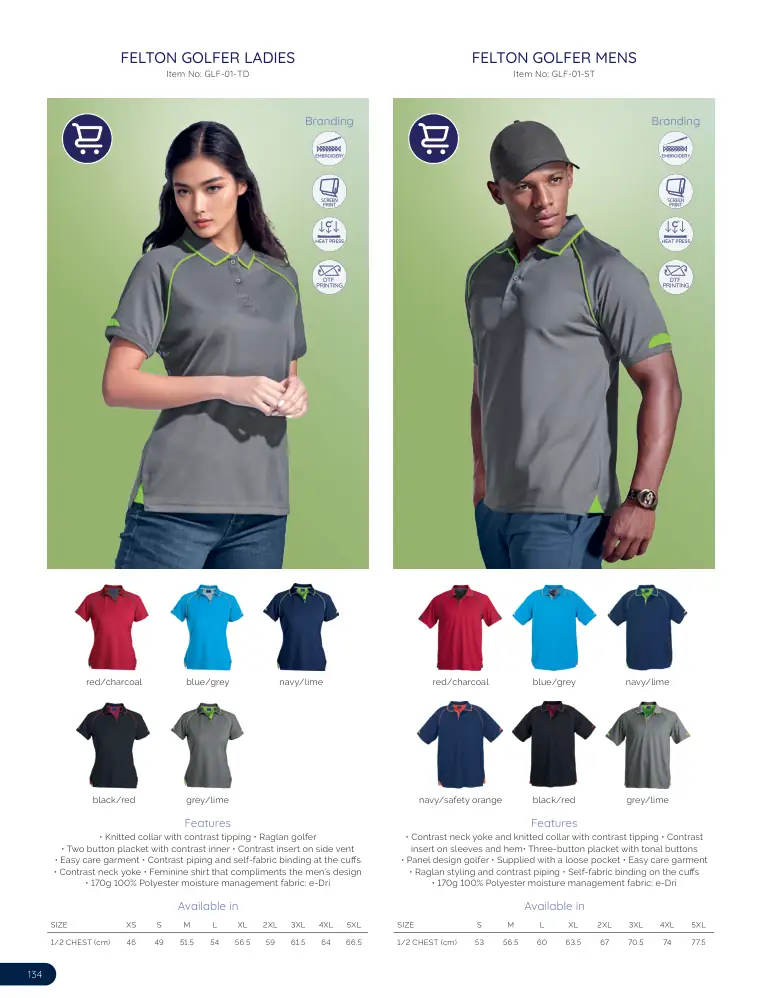 Felton Golfer Ladies GLF-01-TD