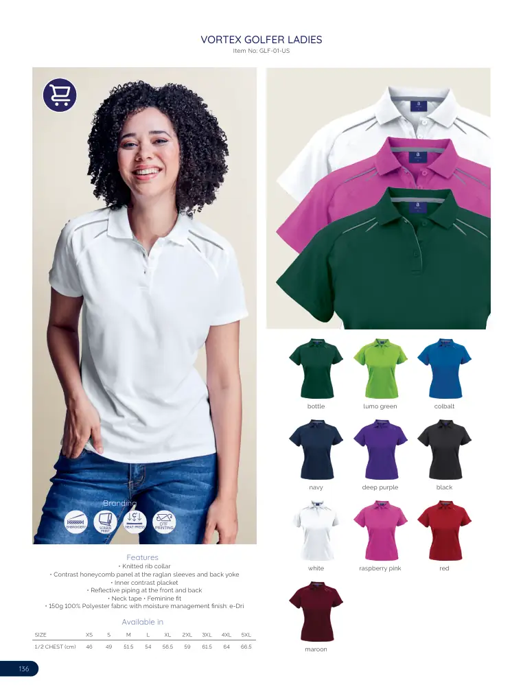 Vortex Golfer Ladies GLF-01-US