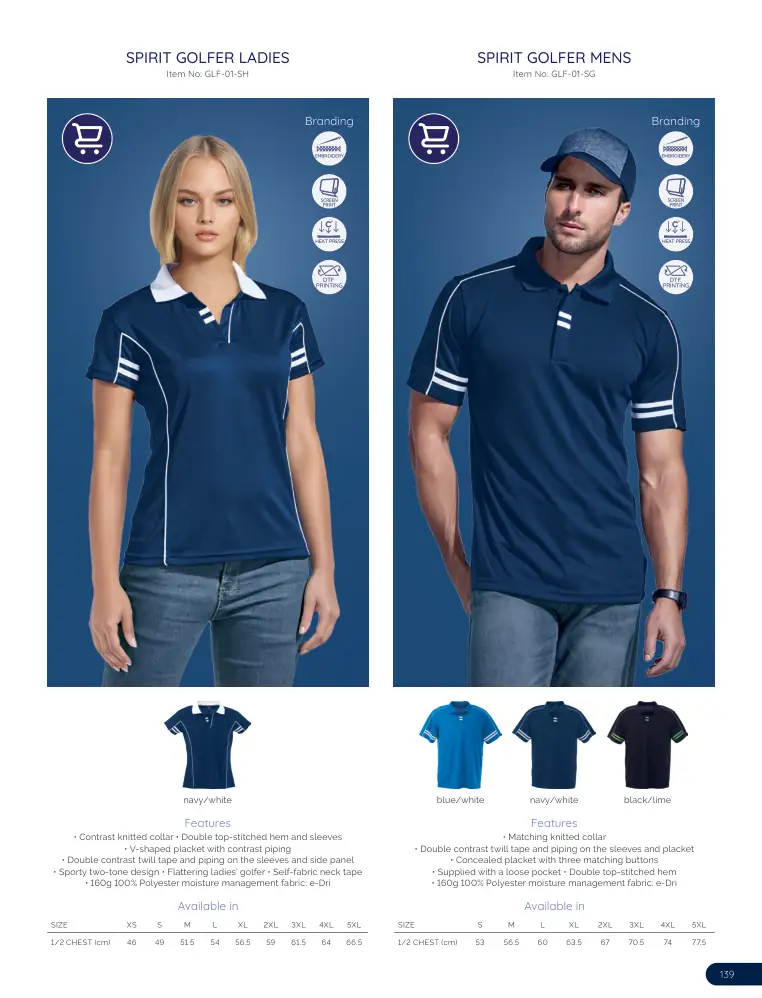 Spirit Golfer Mens GLF-01-SG
