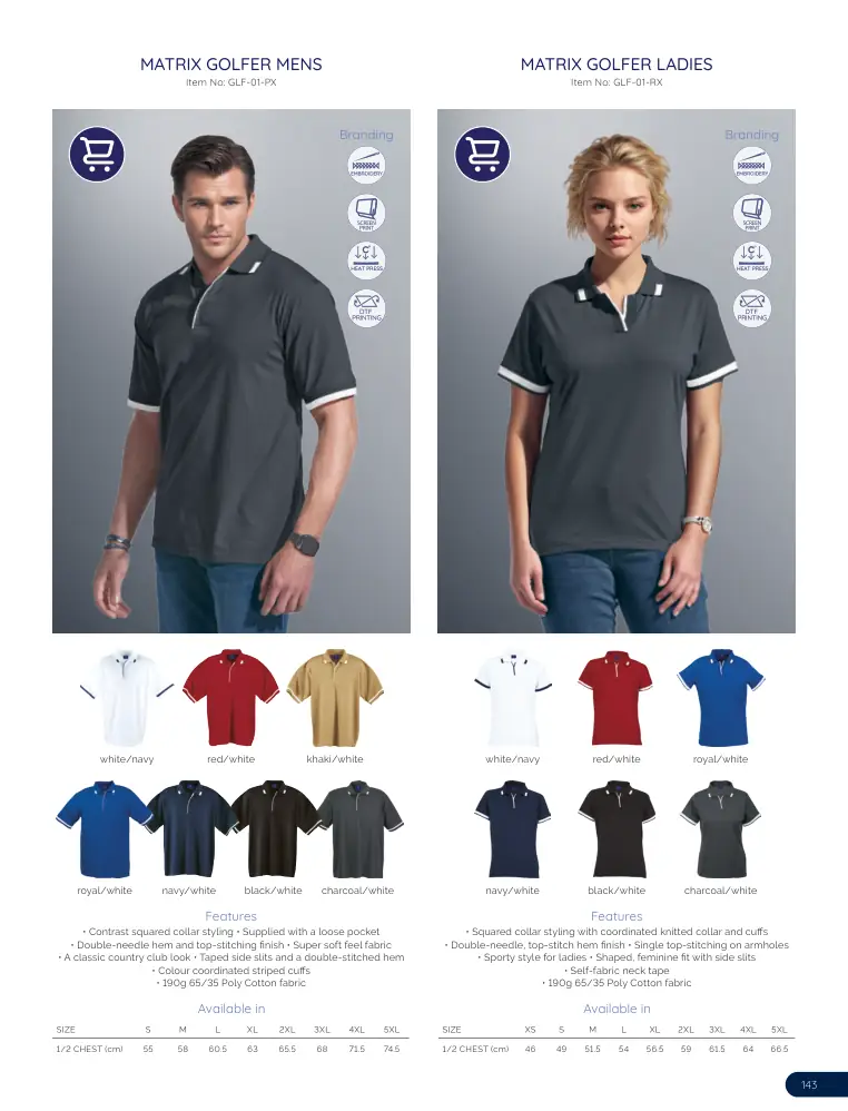 Matrix Golfer Mens GLF-01-PX