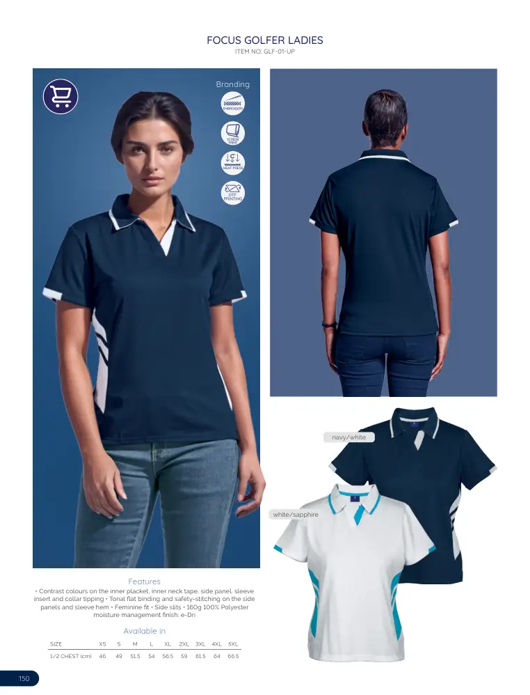 Focus Golfer Ladies GLF-01-UP