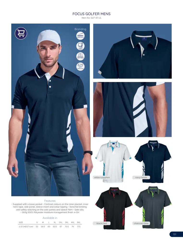 Focus Golfer Mens GLF-01-UL