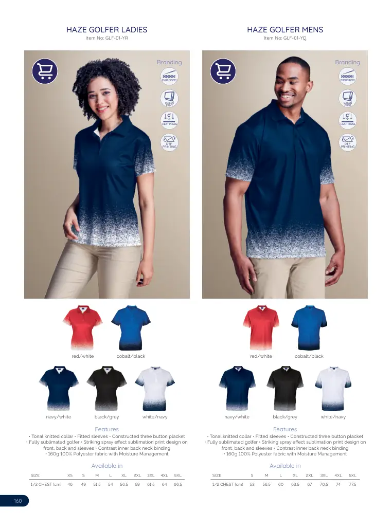 Haze Golfer Mens GLF-01-YQ